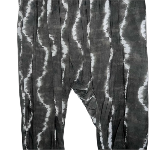 Pull&Bear Black & White Tie-Dye Pants – Size XL - Picture 8 of 12